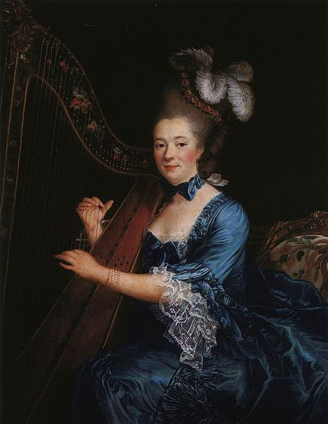 Portrait of Genevieve Rinteau de Verrieres, Mistress of Maurice de Saxe